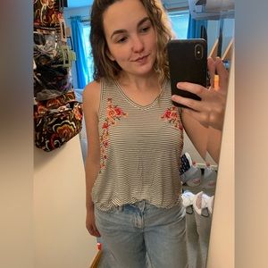 AEO Soft and Sexy Striped Tank